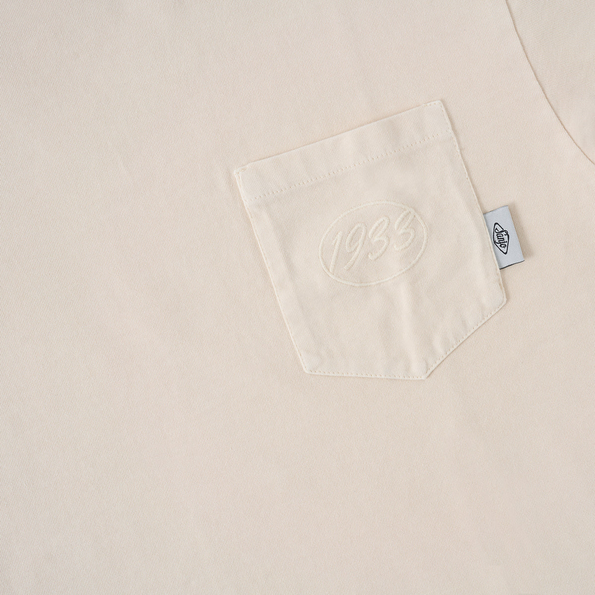 Sanjo 1933 Match Pocket T-shirt // Ecru