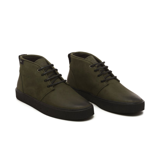 Sanjo Desert Leather // Olive