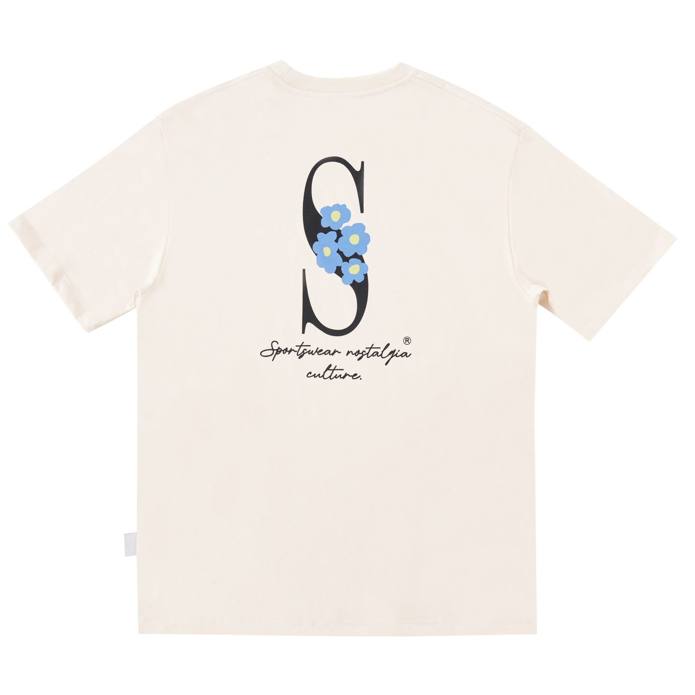 Sanjo Embroidery Nostalgia T-shirt // Ecru
