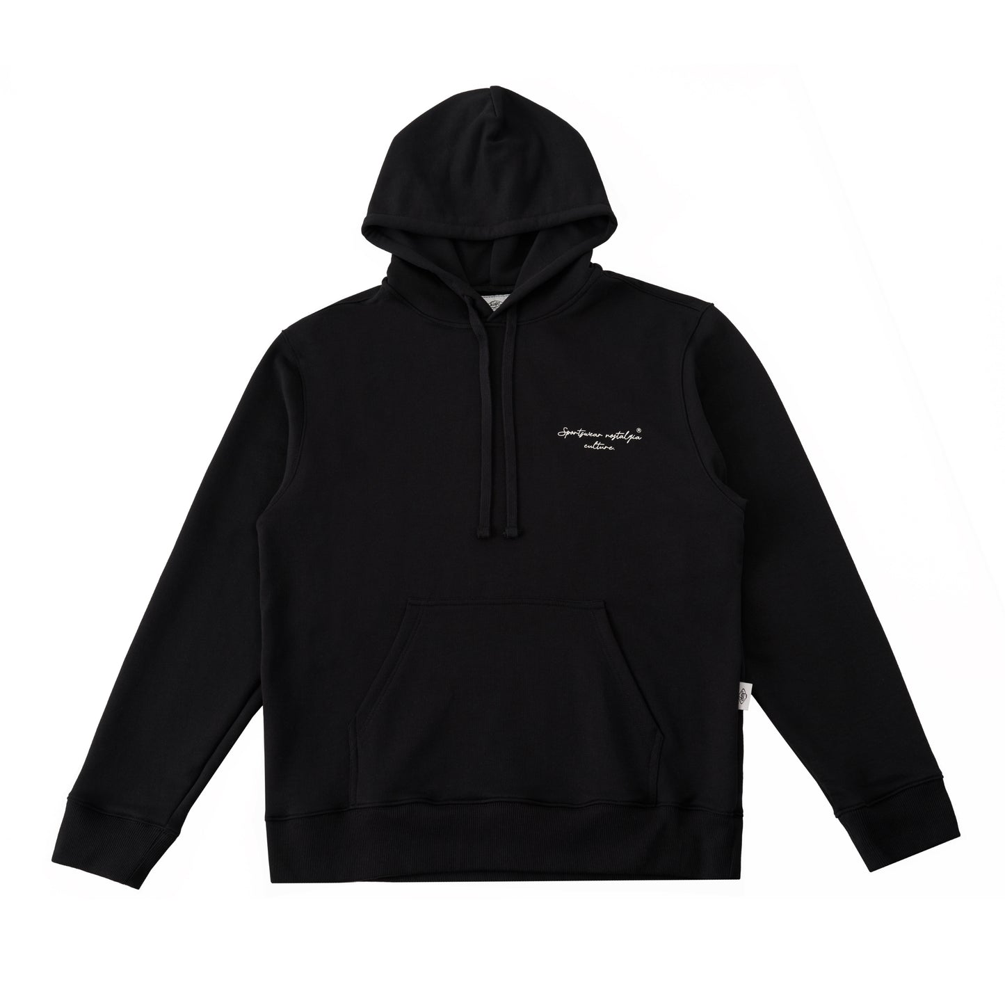 Sanjo Embroidery Nostalgia Hoodie // Black