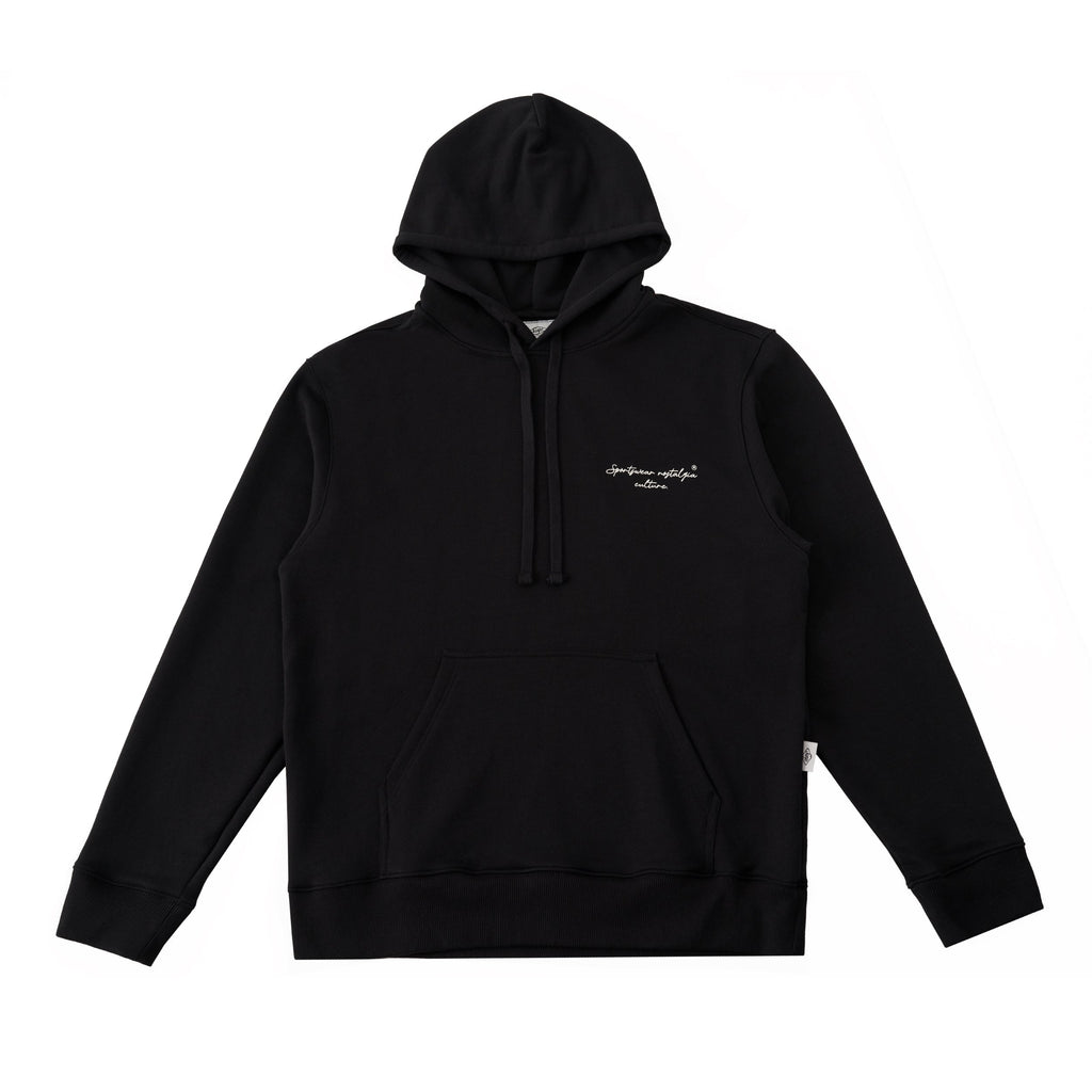 Sanjo Embroidered Nostalgia Sweatshirt // Black
