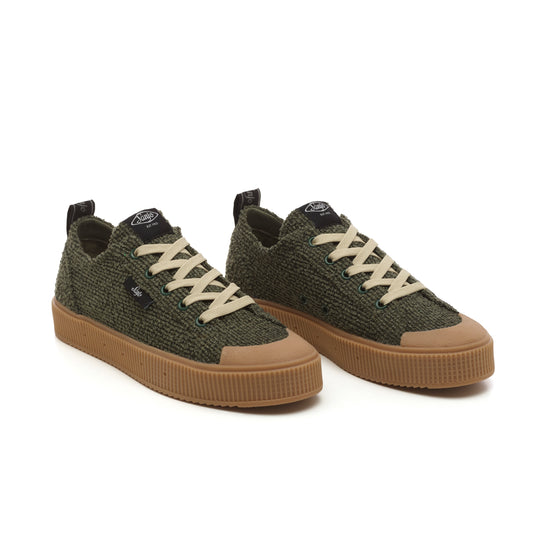 Sanjo K230 Tweed // Olive Gum