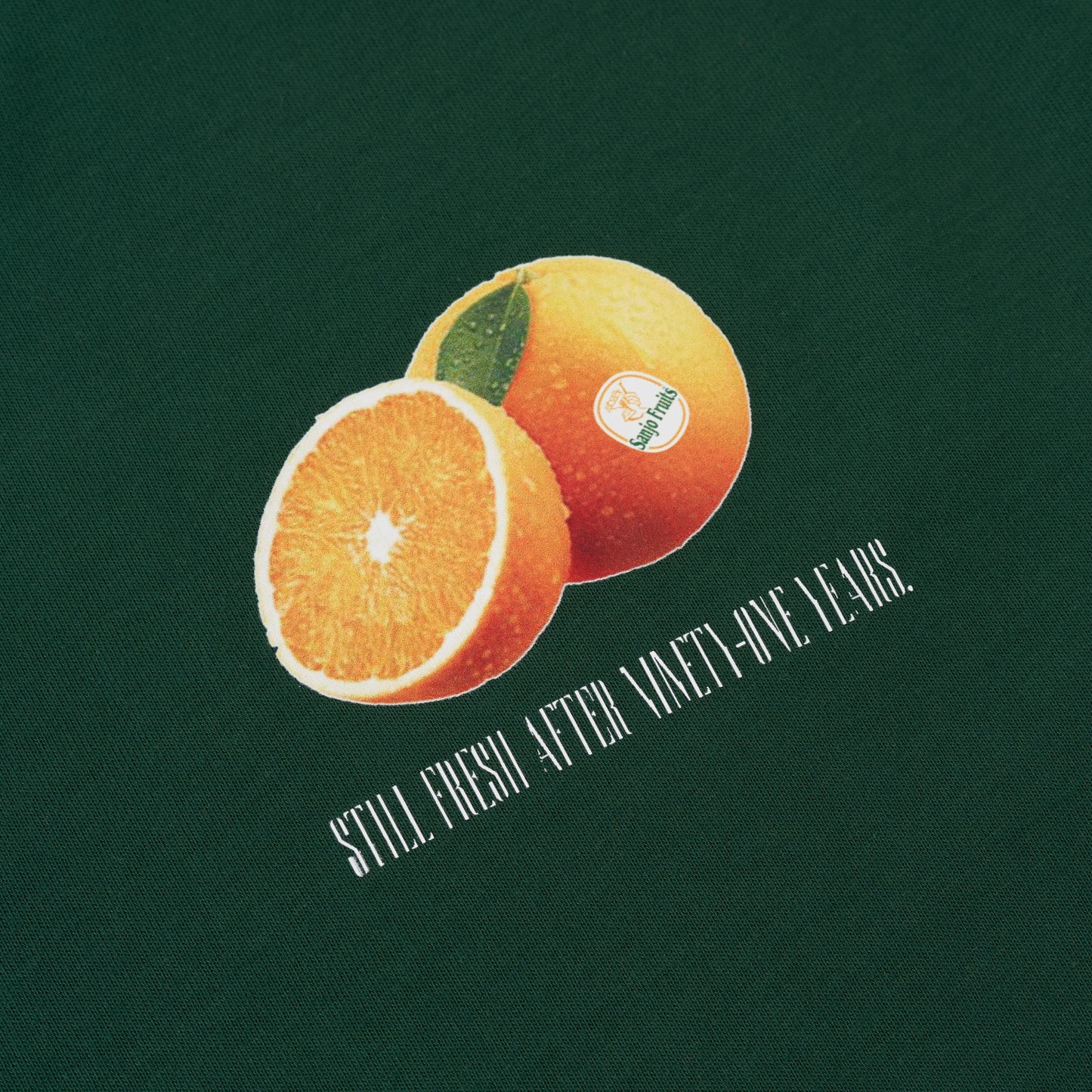 Sanjo Orange T-shirt // Bottle