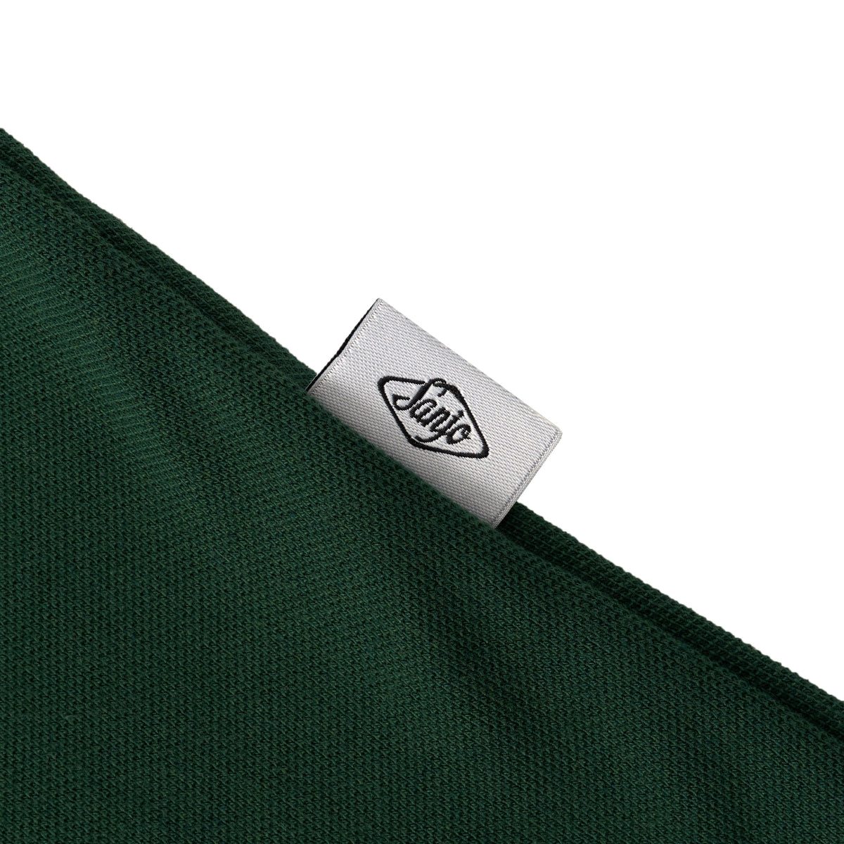 Sanjo Pique Patch Polo // Bottle