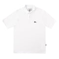 Sanjo Pique Patch Polo // White
