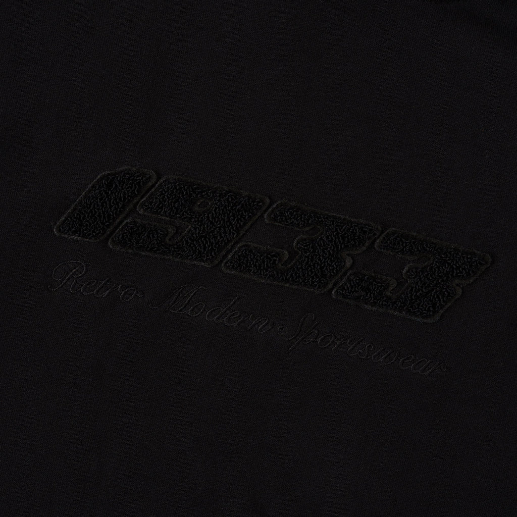 Sanjo Retro Sportswear Hoodie // Preto