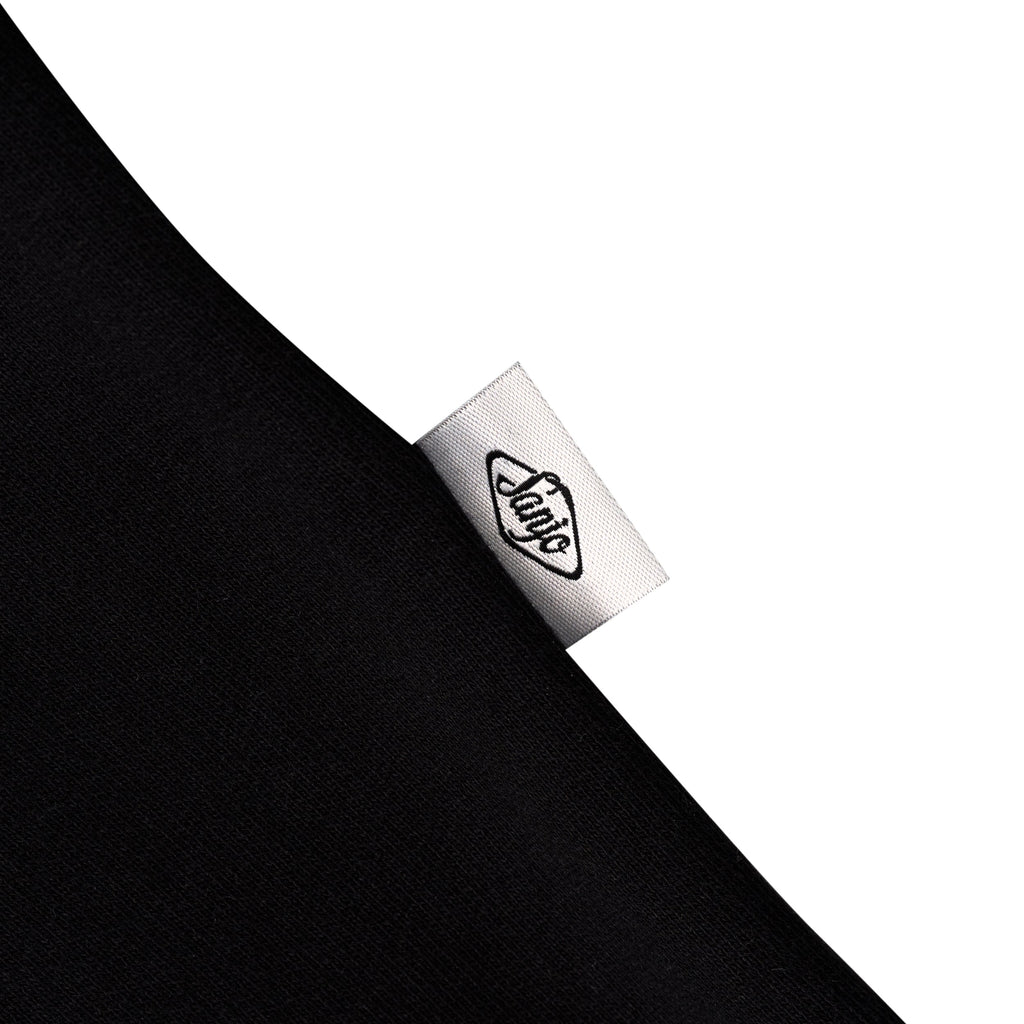 Sanjo Retro Sportswear Hoodie // Preto