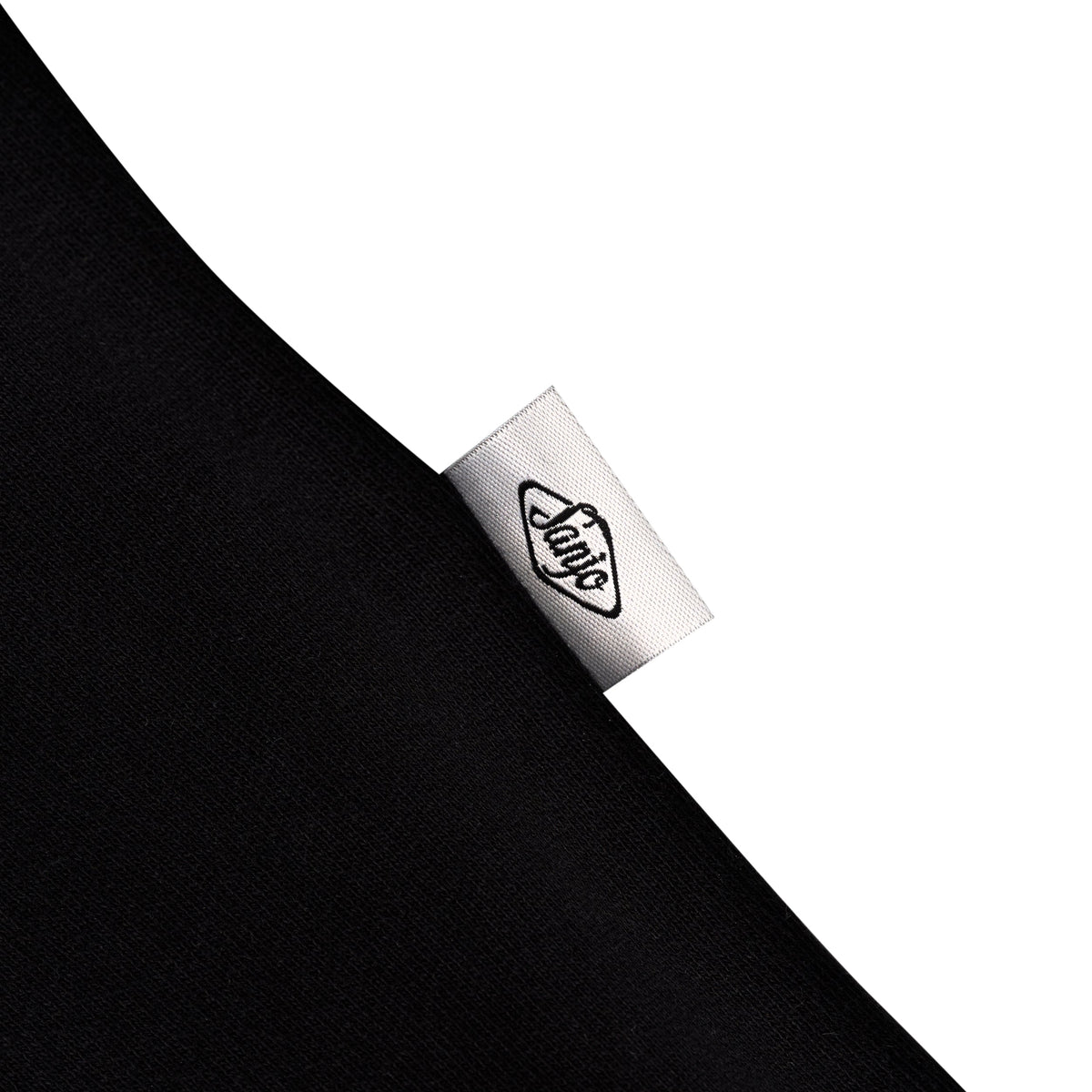 Sudadera con capucha Sanjo Retro Sportswear // Negro