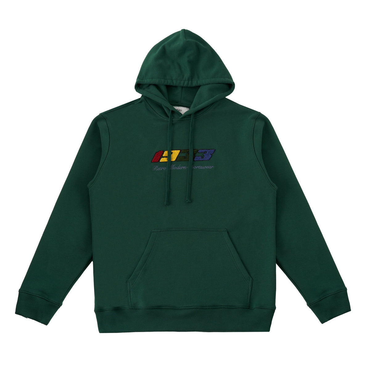 Sudadera con capucha Sanjo Retro Sportswear // Botella