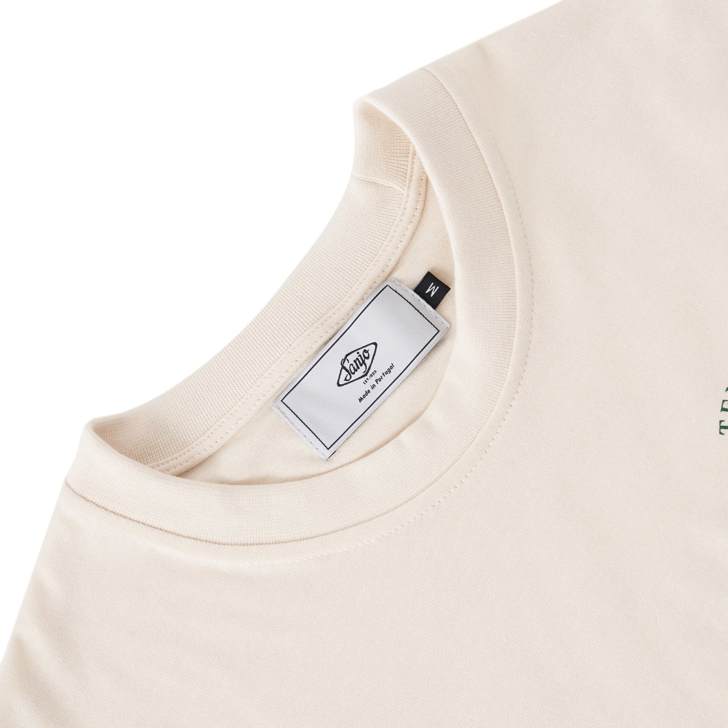 Sanjo Tennis Club T-shirt // Ecru