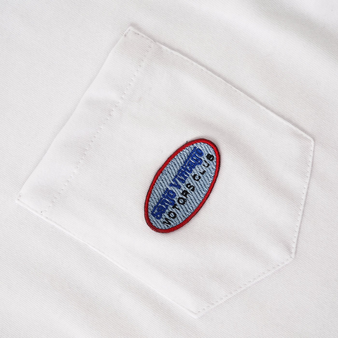 Sanjo Vintage Motors Club T-shirt // White