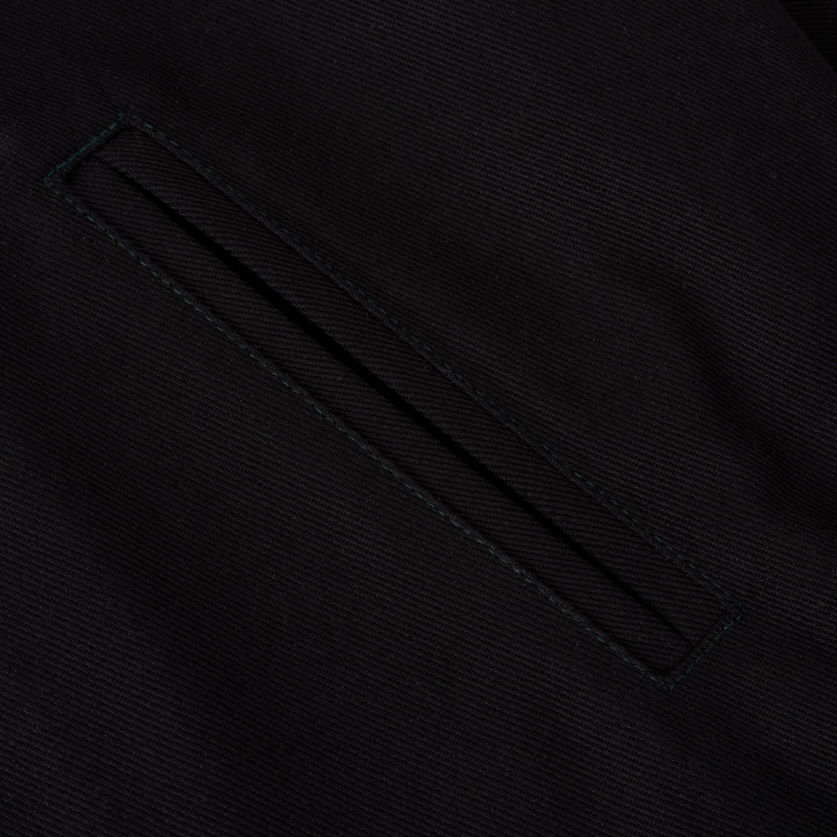 Sanjo Workwear Washed Jacket // Preto & Verde