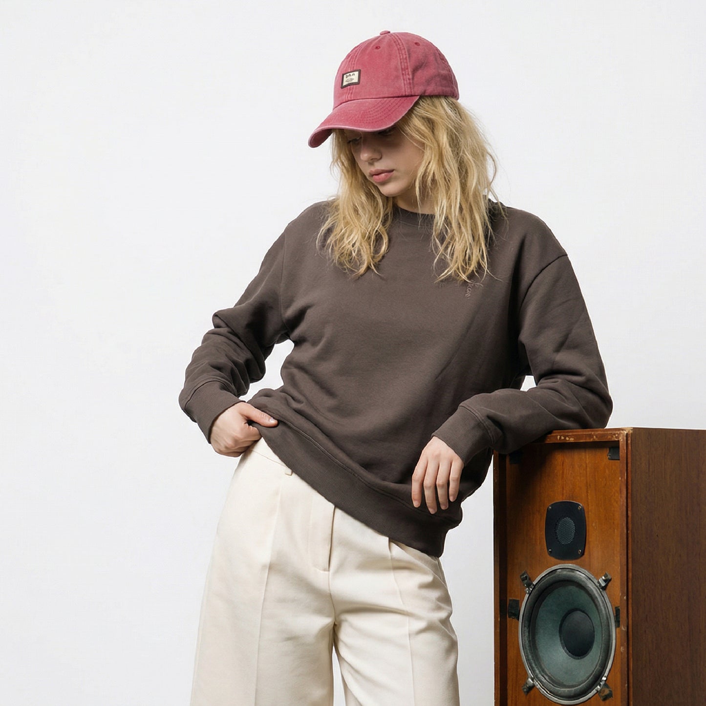 Boné Sanjo X Taken // Vintage Red