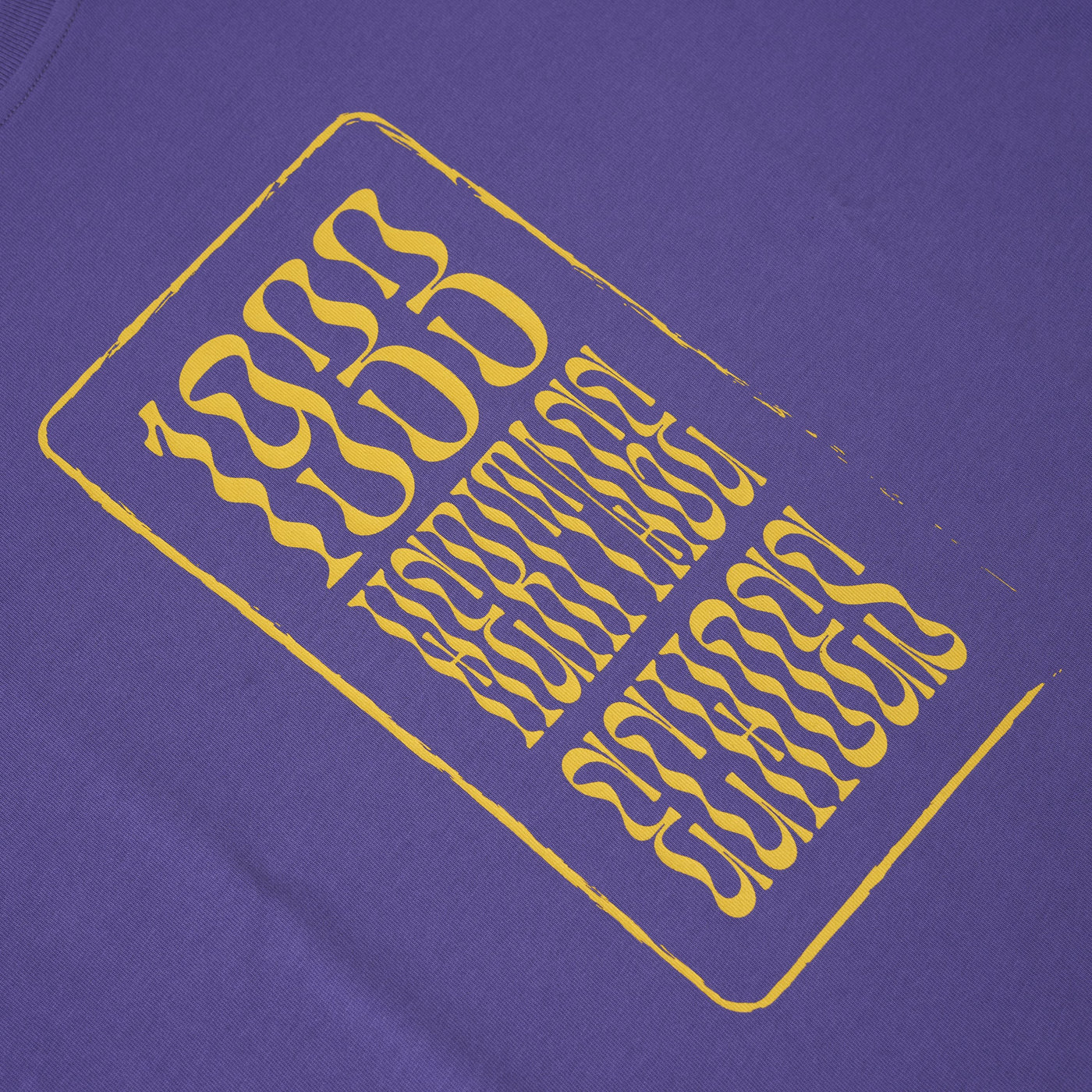 Sanjo 1933 Echoes T-Shirt // Violet