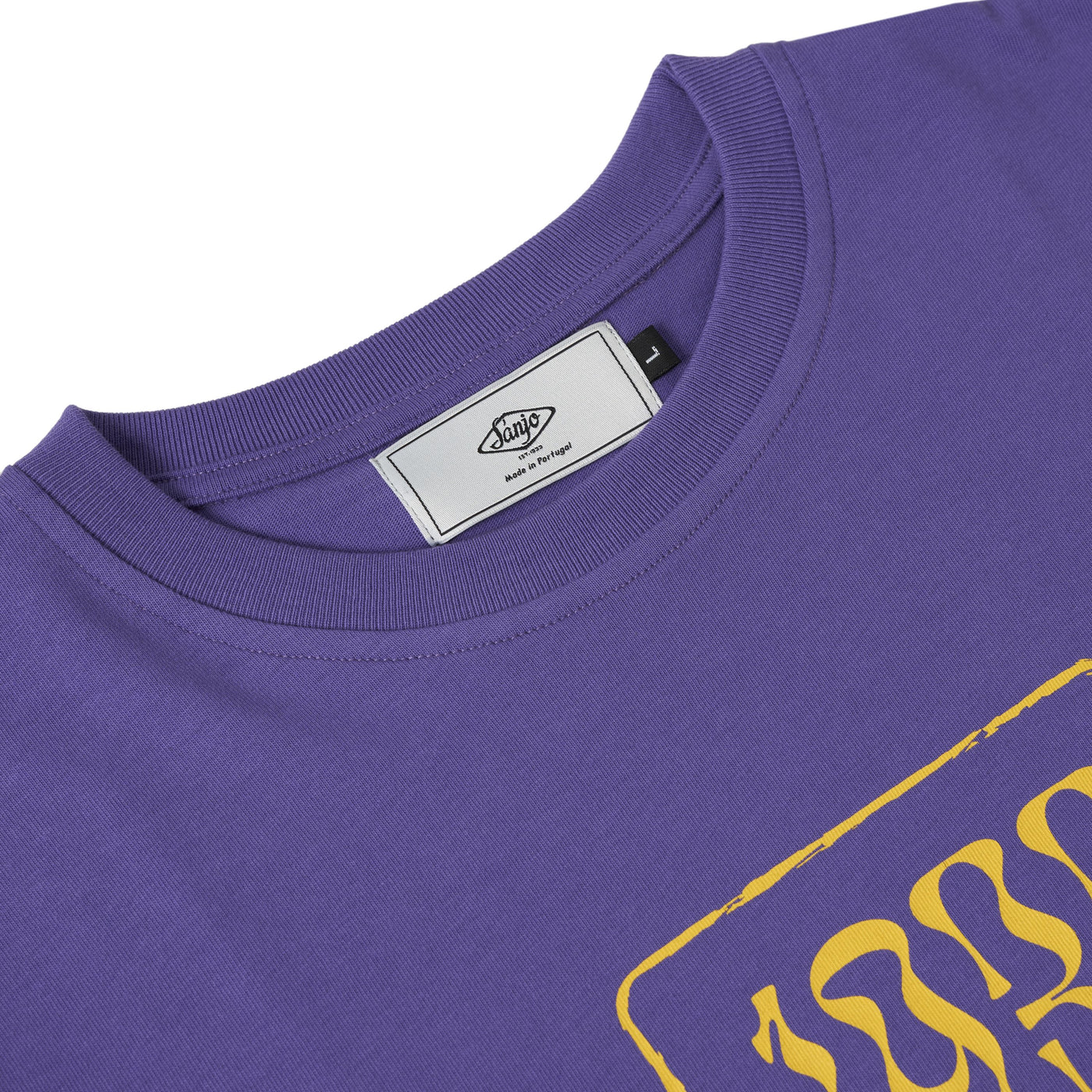 Sanjo 1933 Echoes T-Shirt // Violet