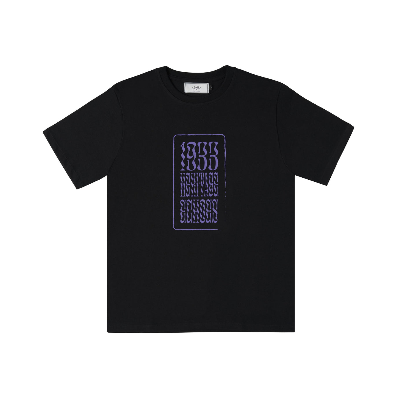 Sanjo 1933 Echoes T-Shirt // Black