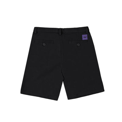 Sanjo Canvas Boxy Shorts // Black