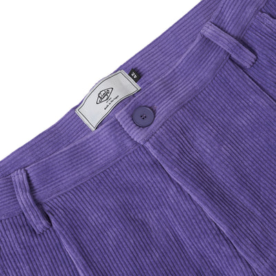 Sanjo Corduroy Boxy Shorts // Violet