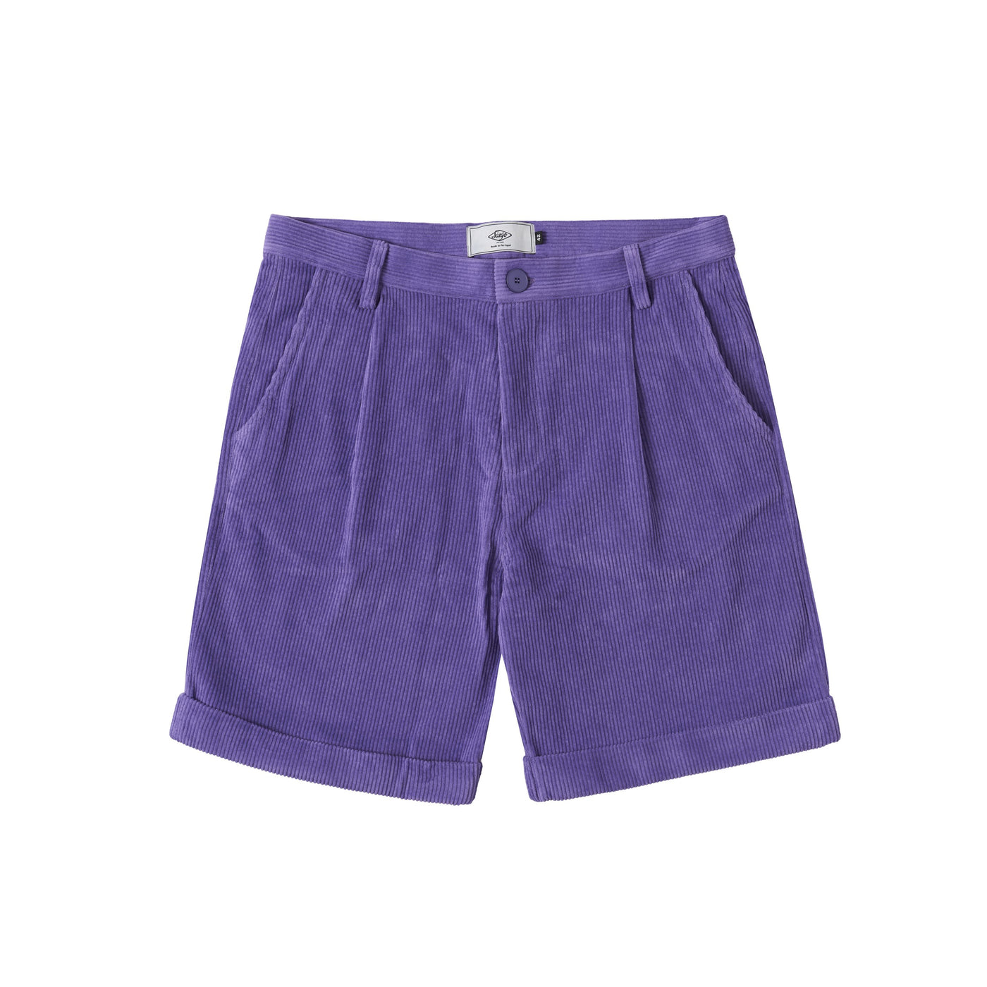 Sanjo Corduroy Boxy Shorts // Violet