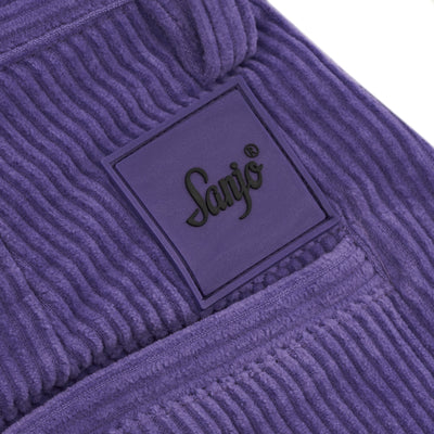 Sanjo Corduroy Boxy Shorts // Violet