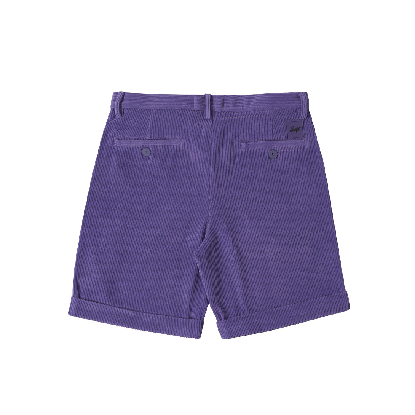 Sanjo Corduroy Boxy Shorts // Violet