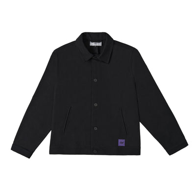 Sanjo Button Coat // Black