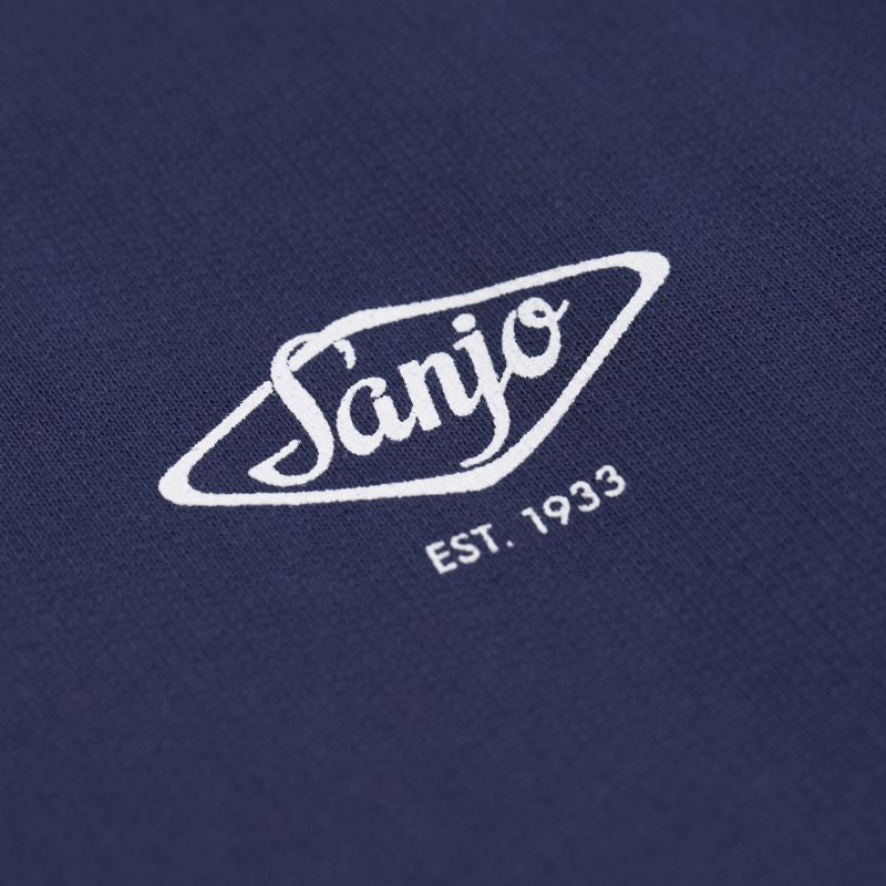 Sanjo Logo Hoodie // Navy
