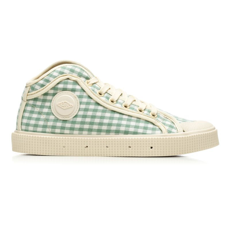 Sanjo K100 Vichy // Pastel Green