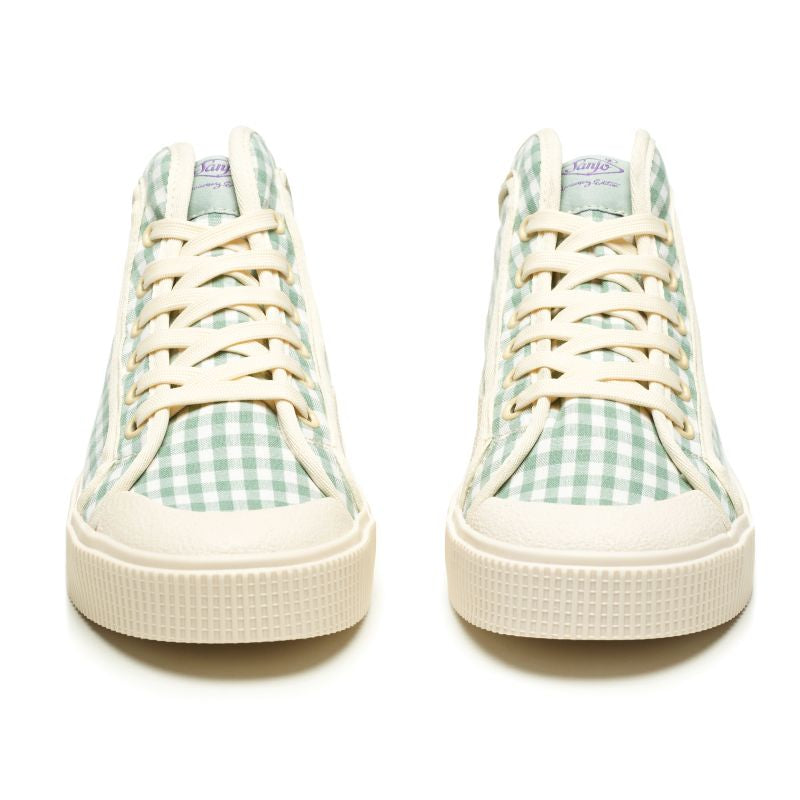 Sanjo K100 Vichy // Pastel Green