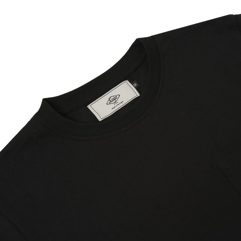 Sanjo 1933 Echoes T-Shirt // Black