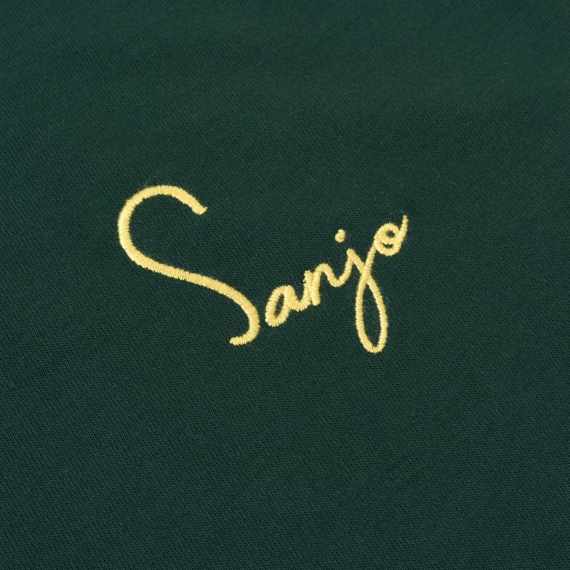 Sanjo 1954 Logo Multicolor T-Shirt // Green