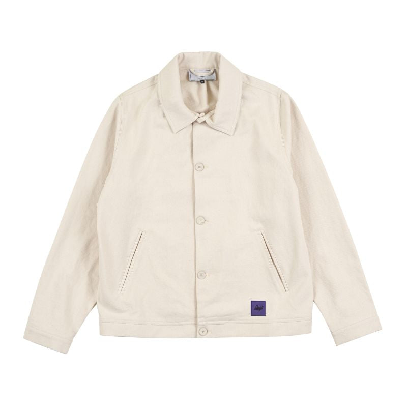 Sanjo Button Coat // Ecru