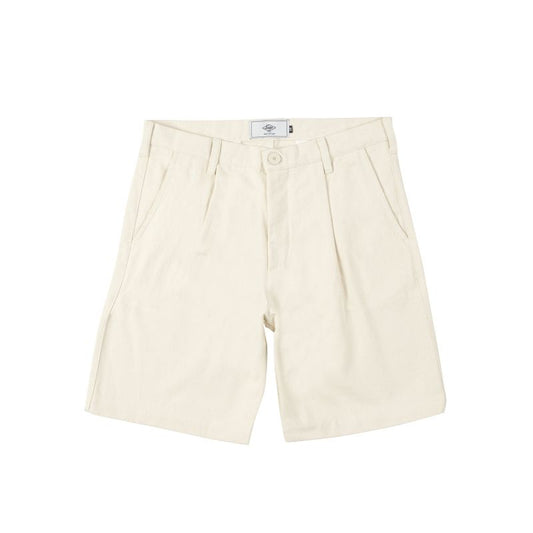 Sanjo Canvas Boxy Shorts // Ecru