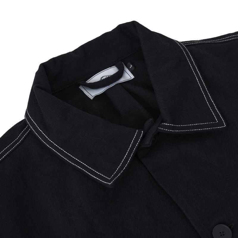 Sanjo Contrast Work Jacket  // Black