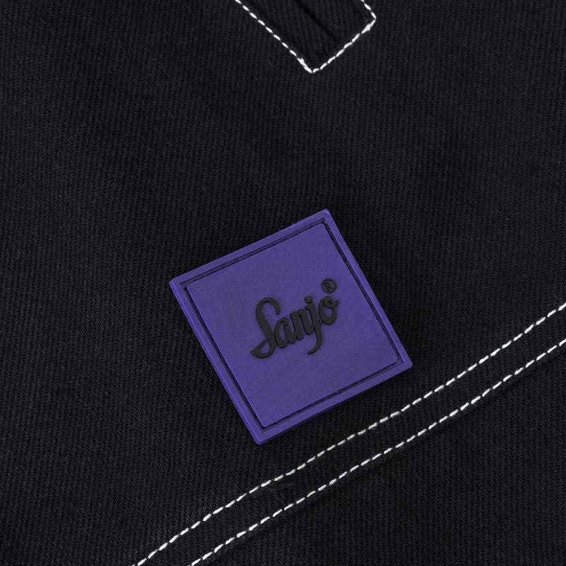 Sanjo Contrast Work Jacket  // Black