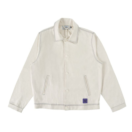 Sanjo Contrast Work Jacket  // Ecru