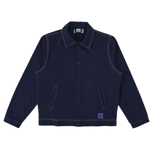 Sanjo Contrast Work Jacket  // Navy