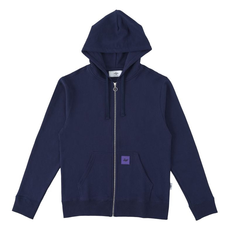 Sanjo Ziper Hoodie // Navy