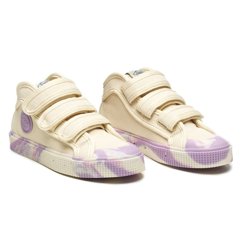 Sanjo Kids V100 Marble // Lavender